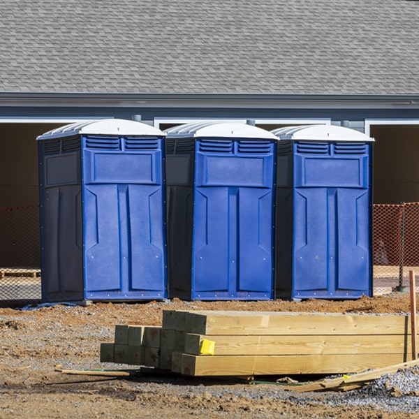 are there any restrictions on what items can be disposed of in the porta potties in Woods Bay Montana